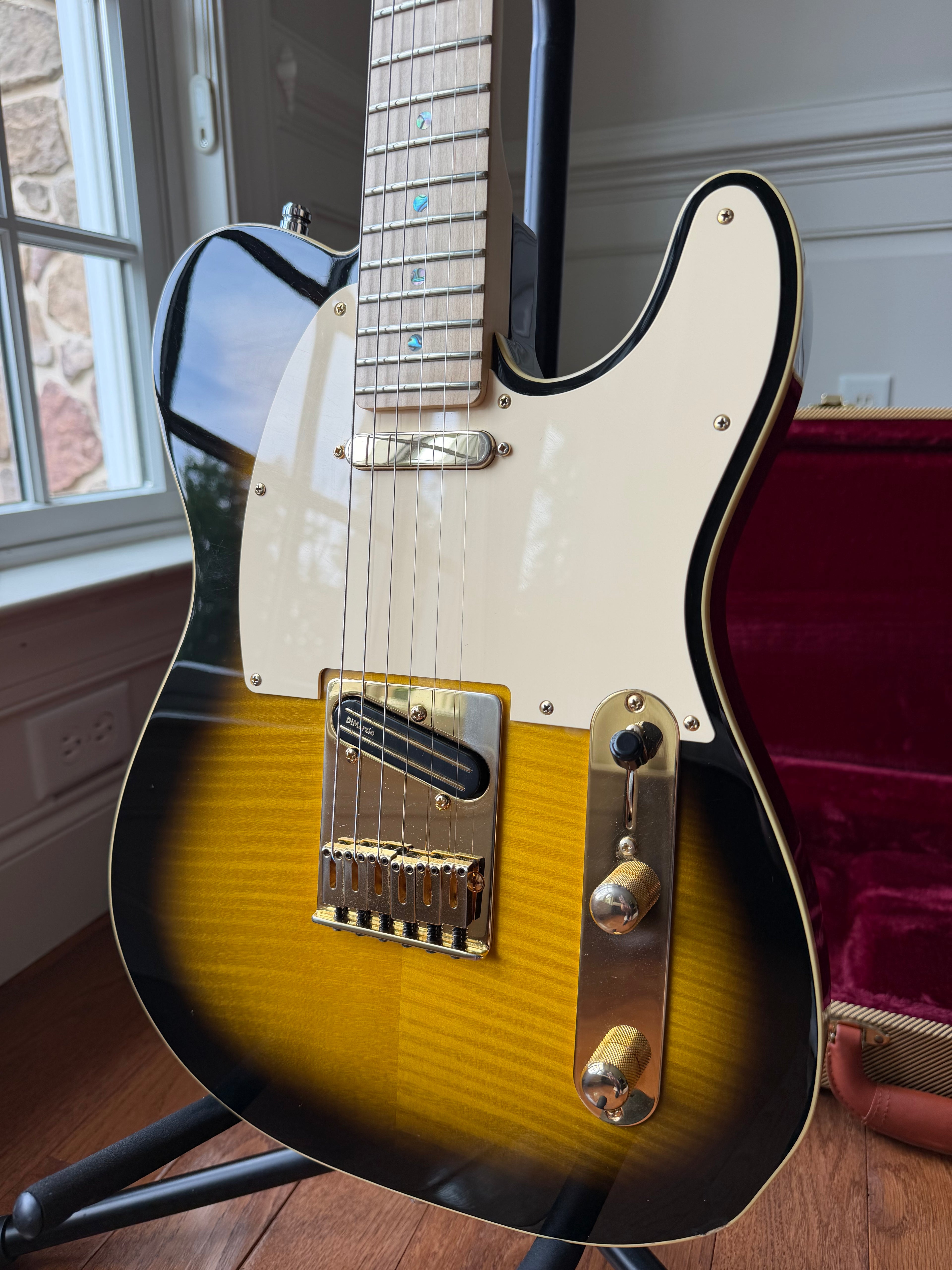 2017 Fender Richie Kotzen Telecaster MIJ Japan - Brown Sunburst