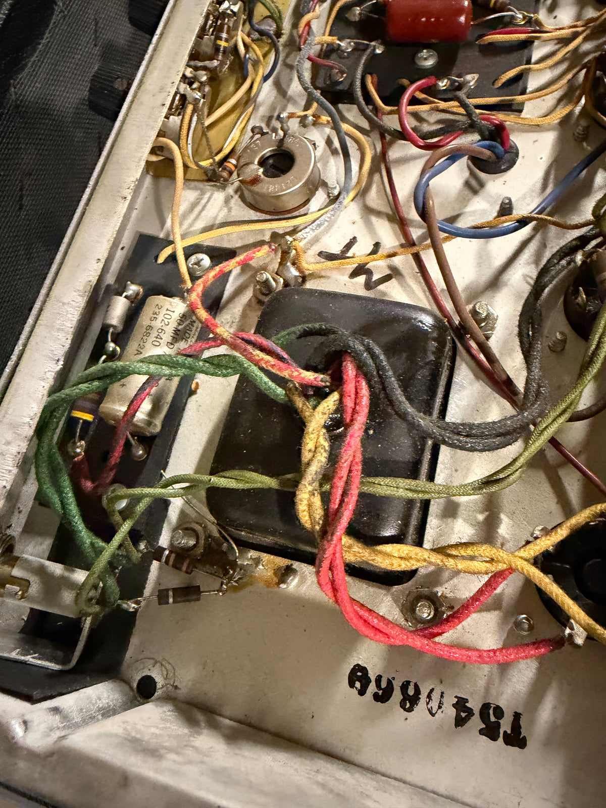 1968 Fender Deluxe Reverb ‘68 Silverface Drip Edge Vintage