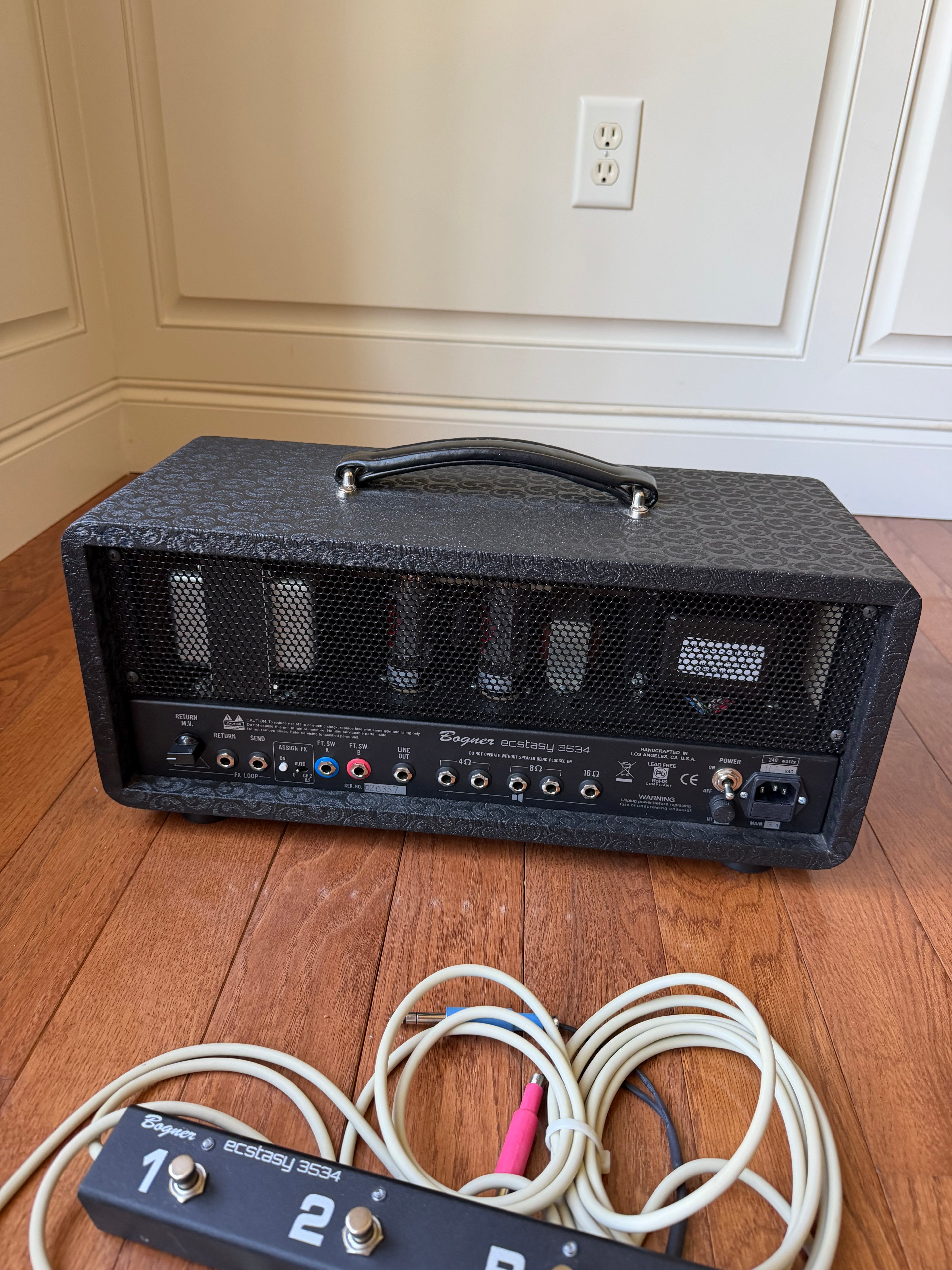 Bogner Ecstasy 3534 35-Watt Guitar Amp Head