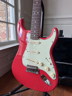 2011 Fender American Deluxe Stratocaster - Fiesta Red