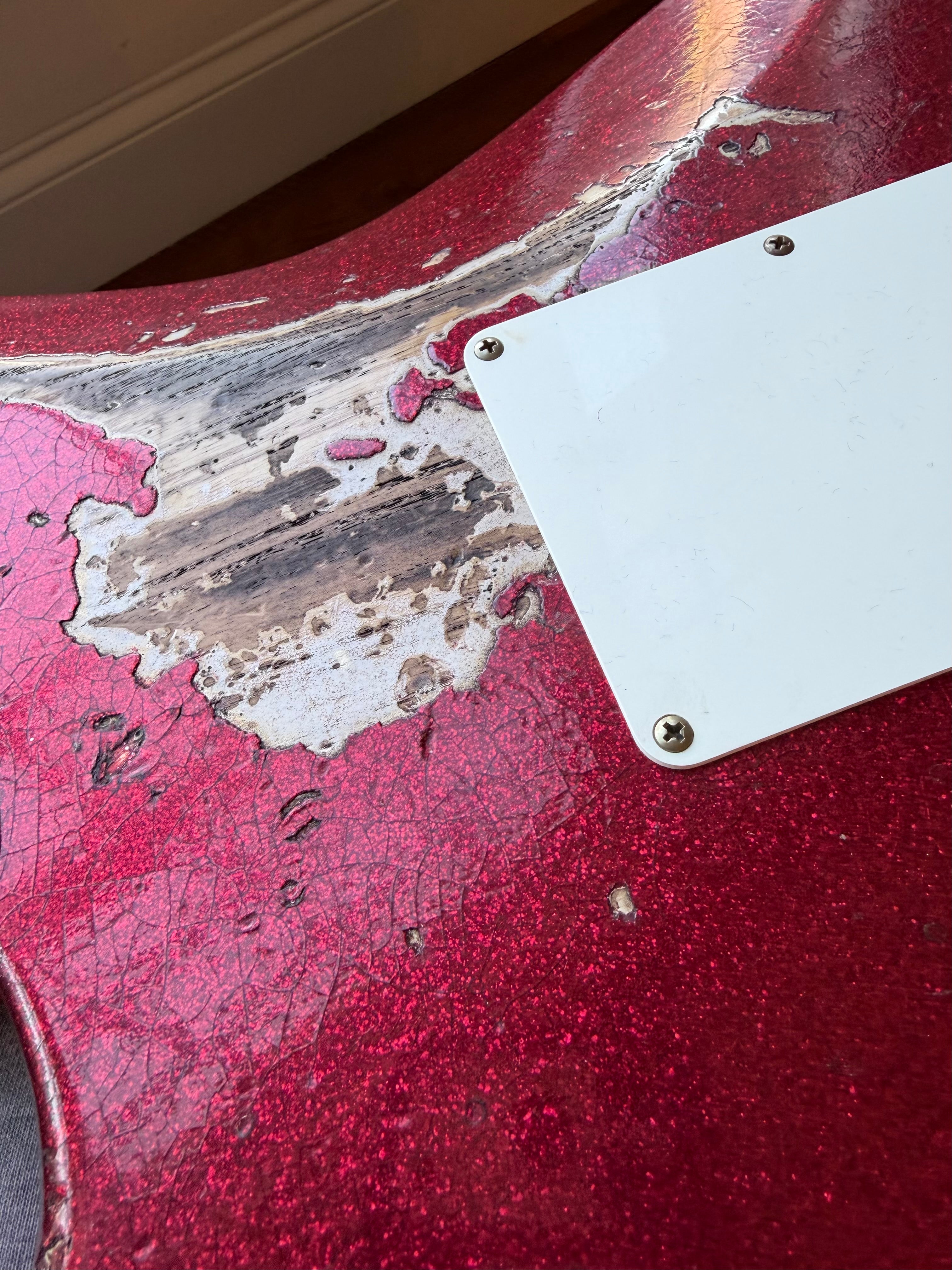 2026 Fender Custom Shop ‘57 Stratocaster SR25 Heavy Relic - Red Sparkle