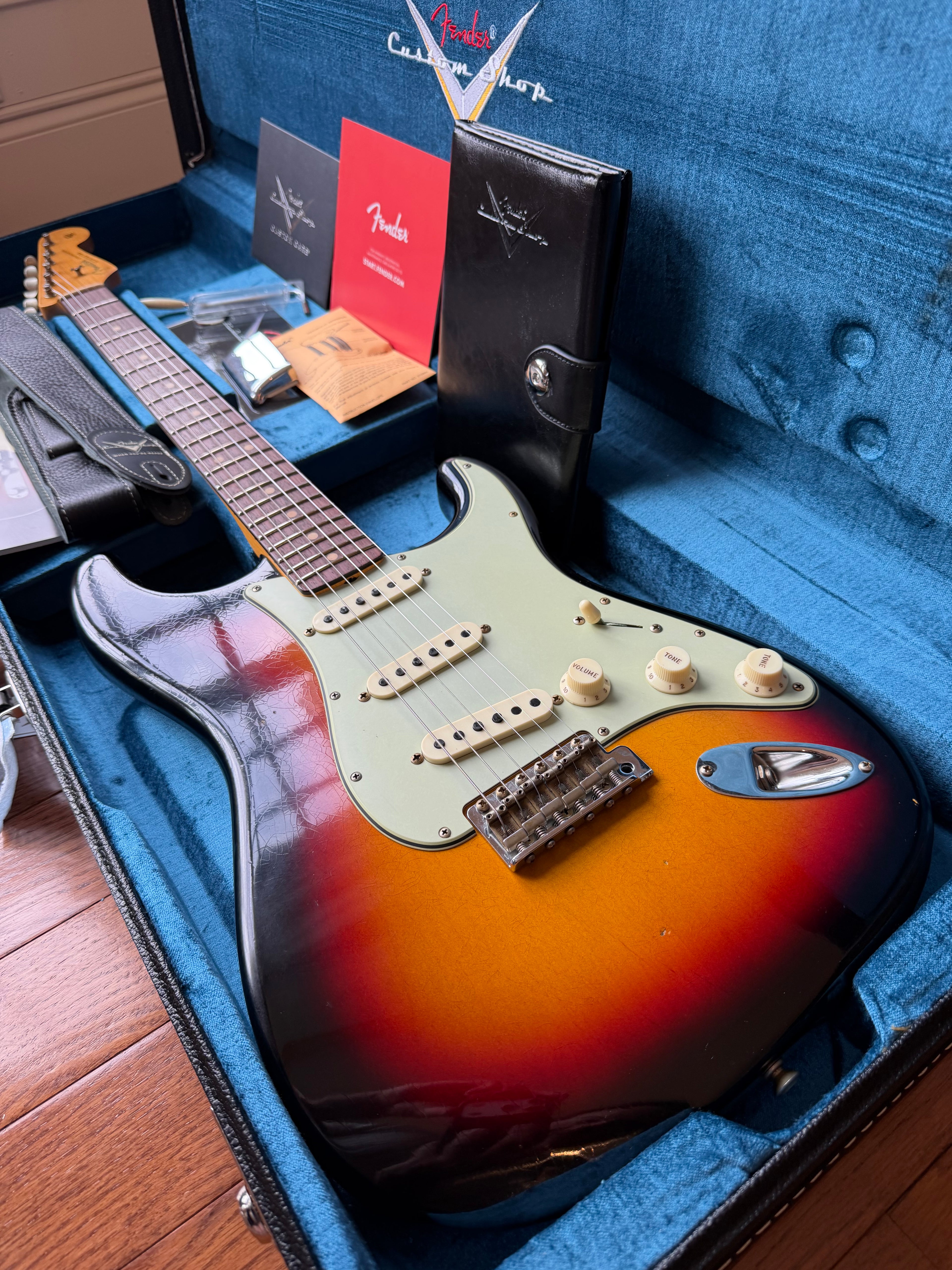 2026 Fender Custom Shop ‘64 Stratocaster L-Series Limited Journeyman - Aged Target 3-Tone Sunburst