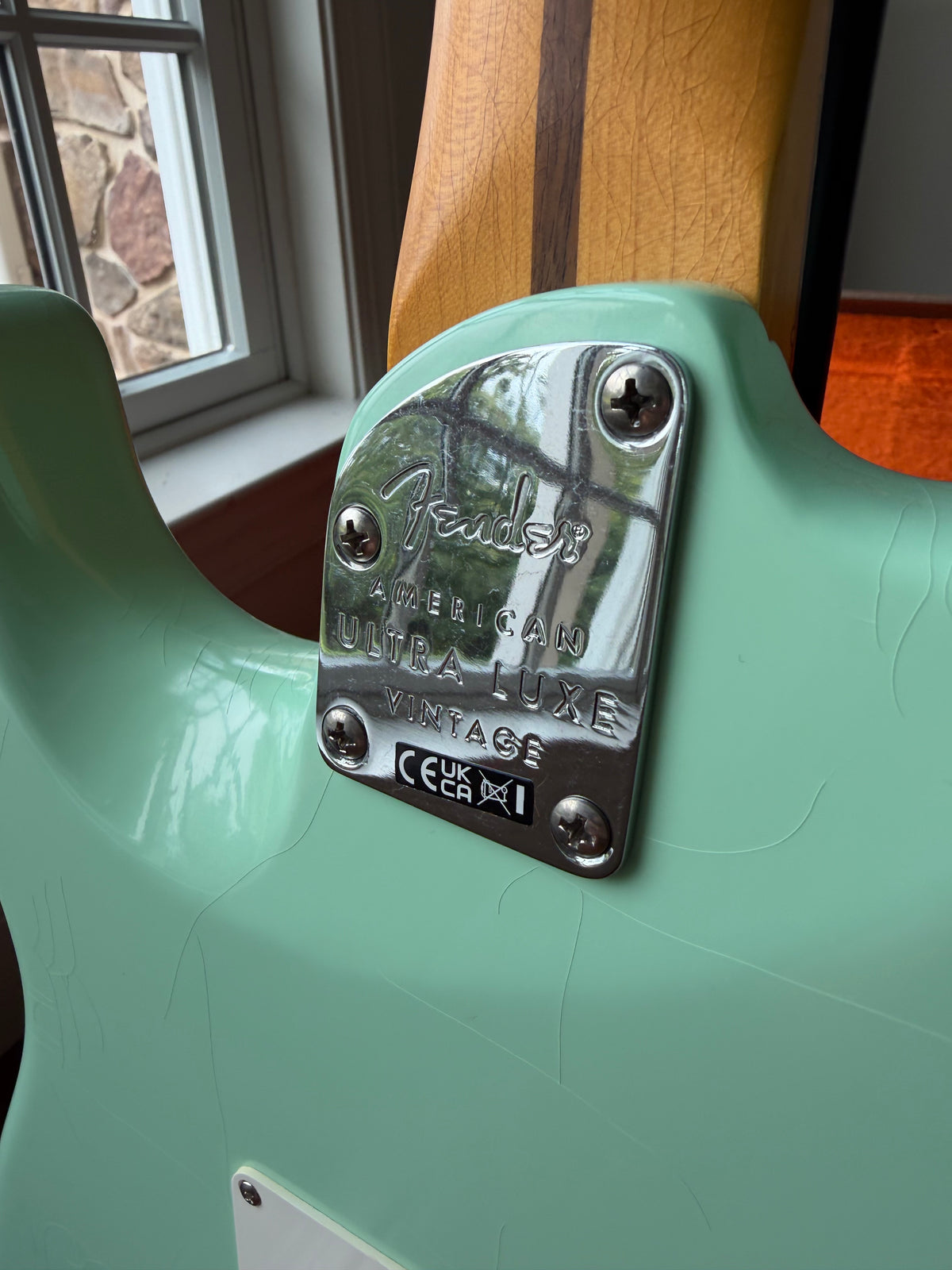 2026 Fender American Ultra Luxe Vintage 60s Stratocaster - Sea Foam Green