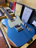 2025 Fender Custom Shop ‘63 Telecaster LR25 Relic - Aged Lake Placid Blue