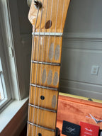 2026 Fender Custom Shop ‘58 Telecaster B6 Top Loader Journeyman - Super Aged Dirty White Blonde