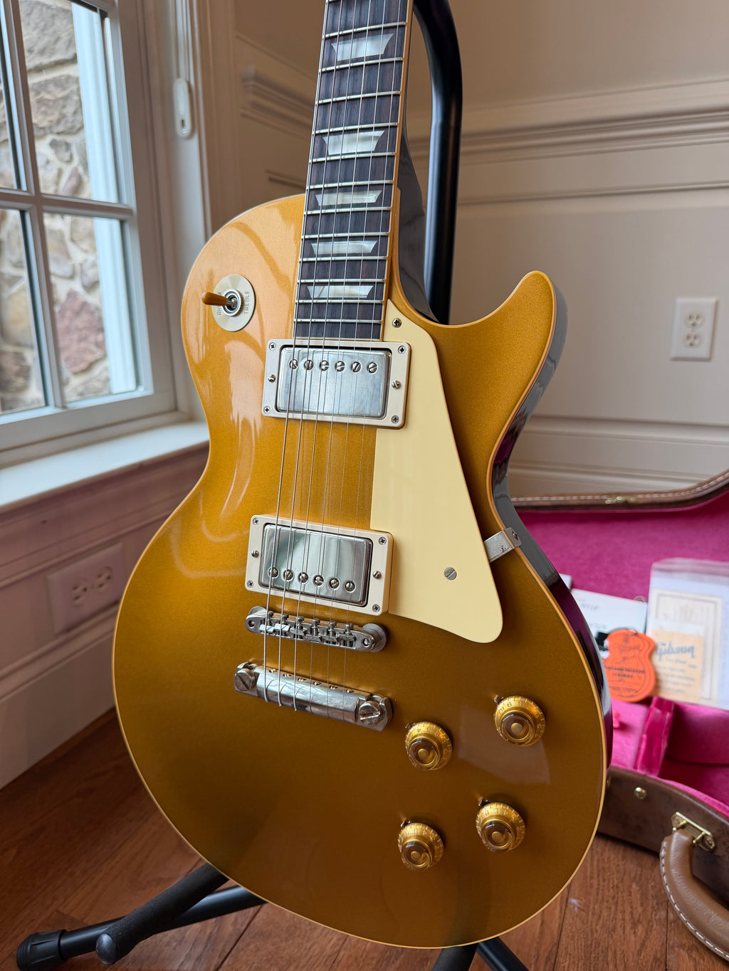 2024 Gibson Custom Shop Les Paul ‘57 R7 VOS Dark Back - Gold Top