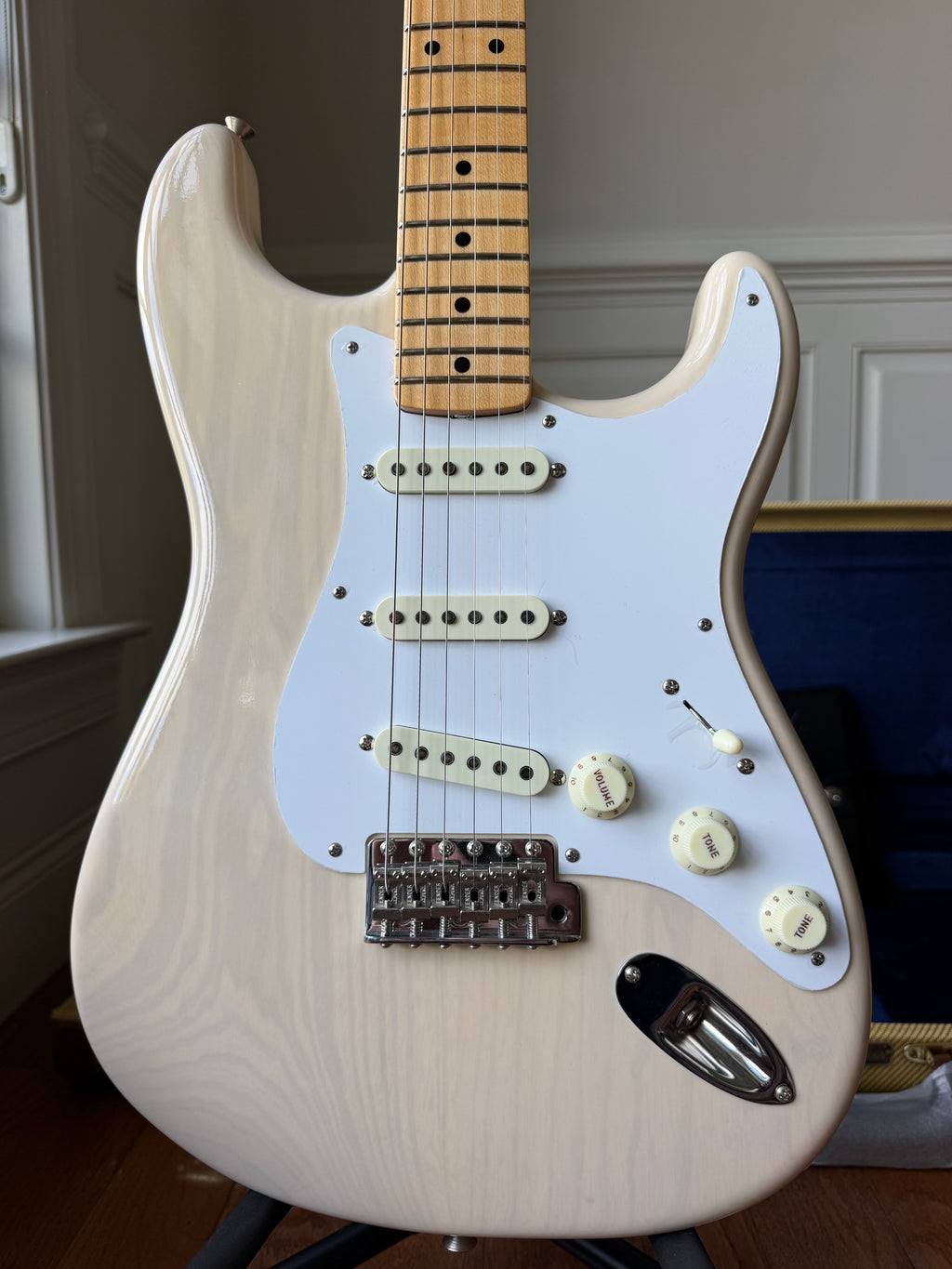 2024 Fender Custom Shop ‘57 Stratocaster TCP Time Capsule - Aged White Blonde