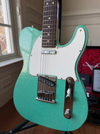 2025 Fender Custom Shop Telecaster W25 Custom Deluxe Limited Edition NOS - Seafoam Green Sparkle - Image 2