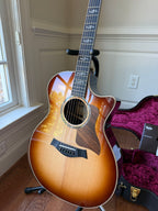 2025 Taylor 814ce Sunset Blvd Grand Auditorium - Sunset Edgeburst