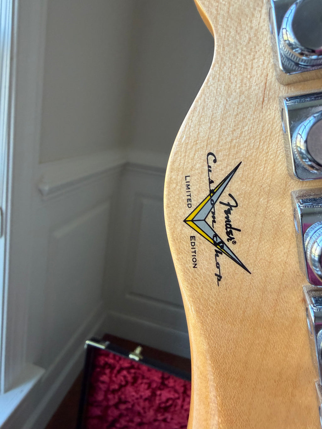 2025 Fender Custom Shop Telecaster W25 Custom Deluxe Limited Edition NOS - Seafoam Green Sparkle - Image 11