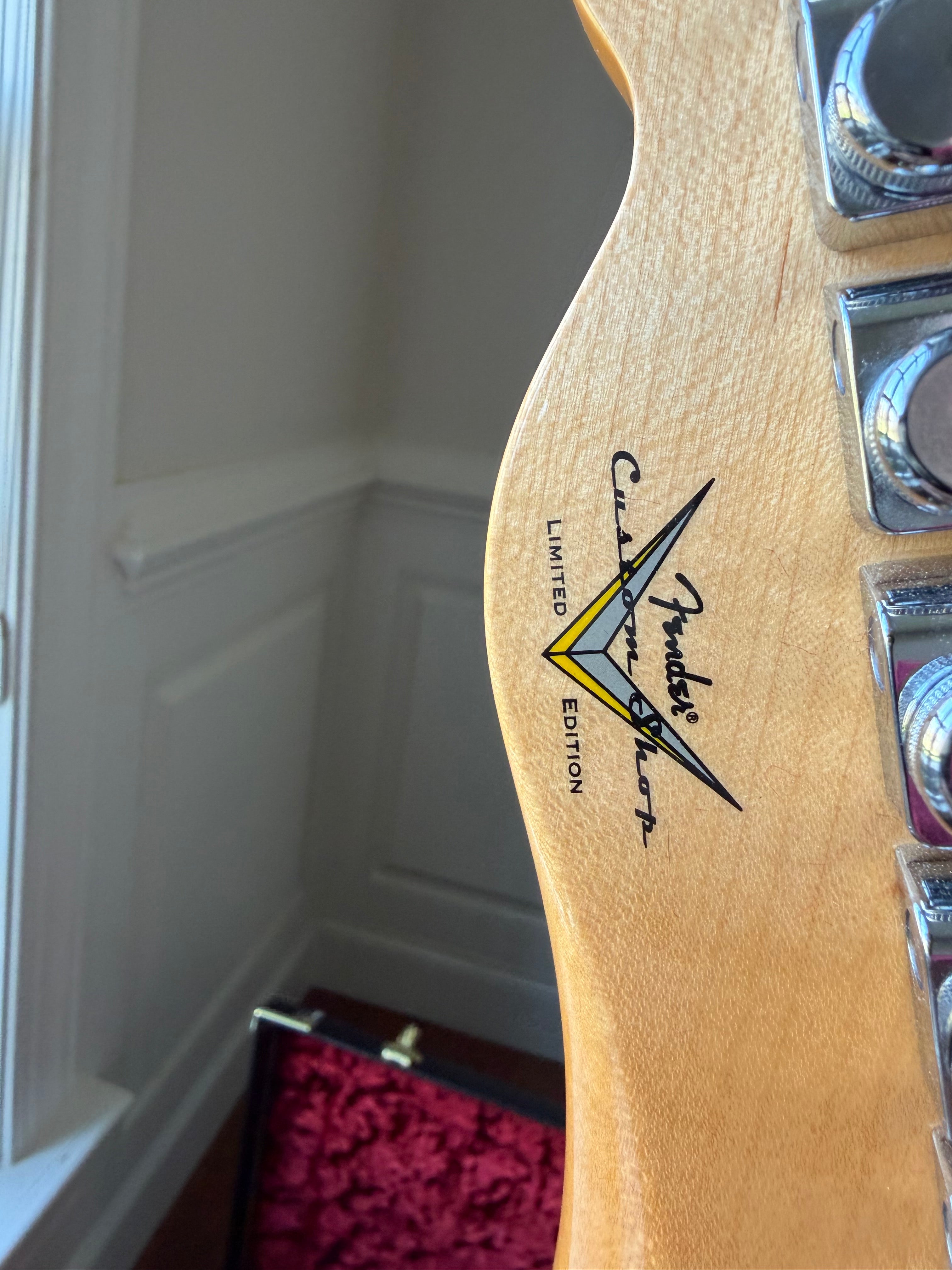 2025 Fender Custom Shop Telecaster W25 Custom Deluxe Limited Edition NOS - Seafoam Green Sparkle - Image 11