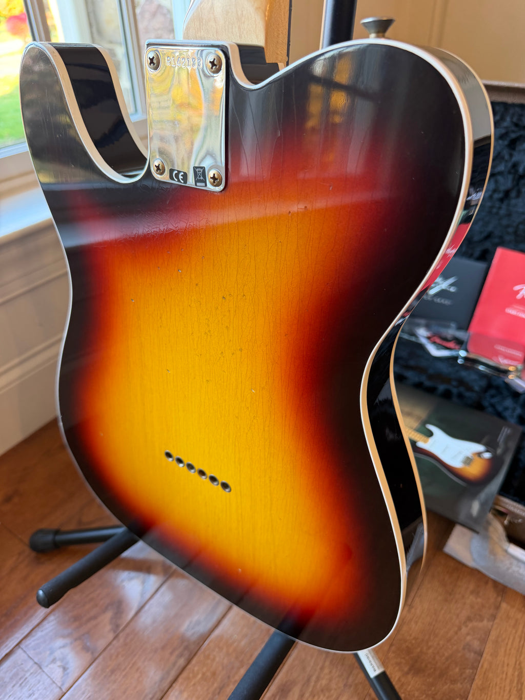 2024 Fender Custom Shop ‘60 Telecaster Custom Journeyman - Chocolate 3 Tone Sunburst