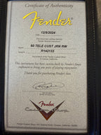 2024 Fender Custom Shop ‘60 Telecaster Custom Journeyman - Chocolate 3 Tone Sunburst