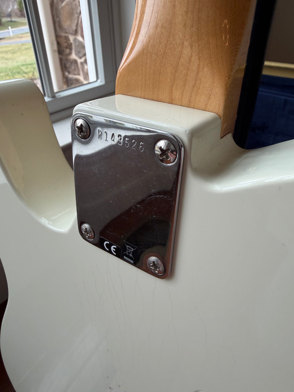 2025 Fender Custom Shop Telecaster Jimmy Page Signature Journeyman Relic - White - Image 12