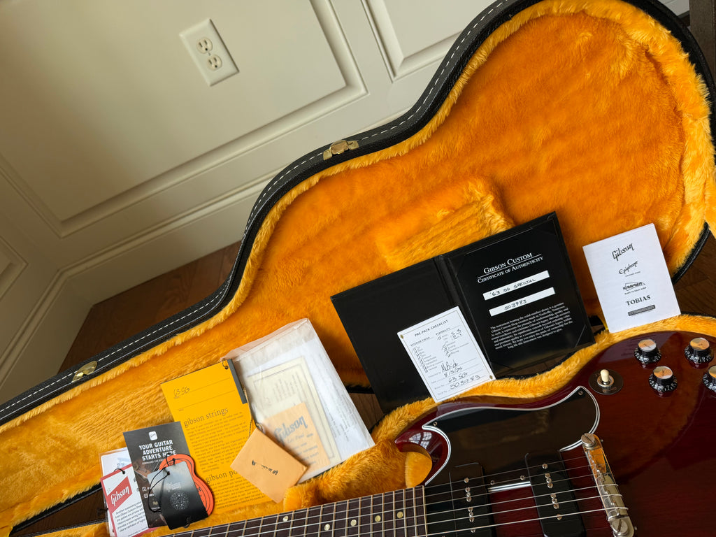 2025 Gibson Custom Shop ‘63 SG Special - Cherry Red
