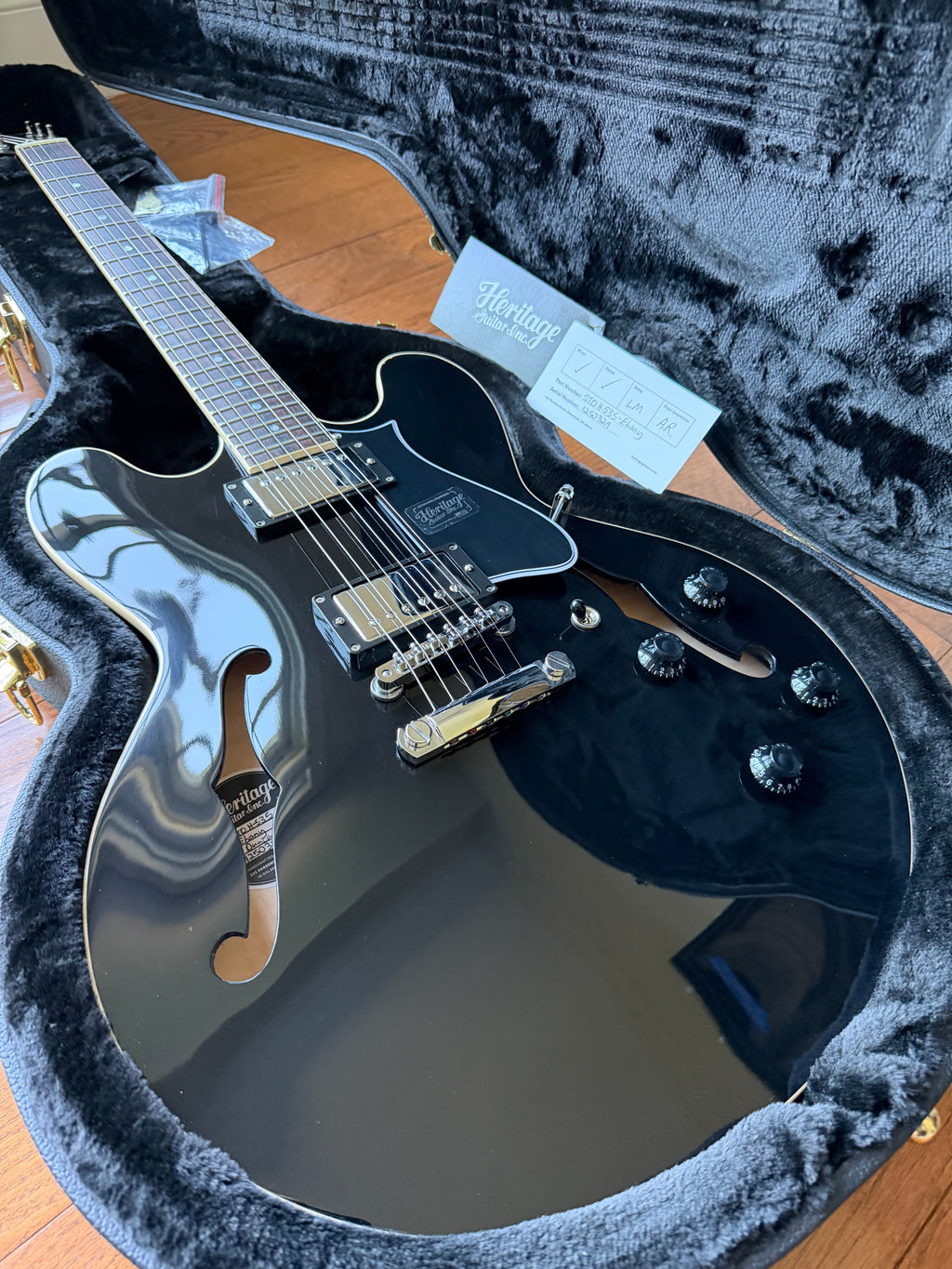 2025 Heritage H-535 Standard - Ebony Black