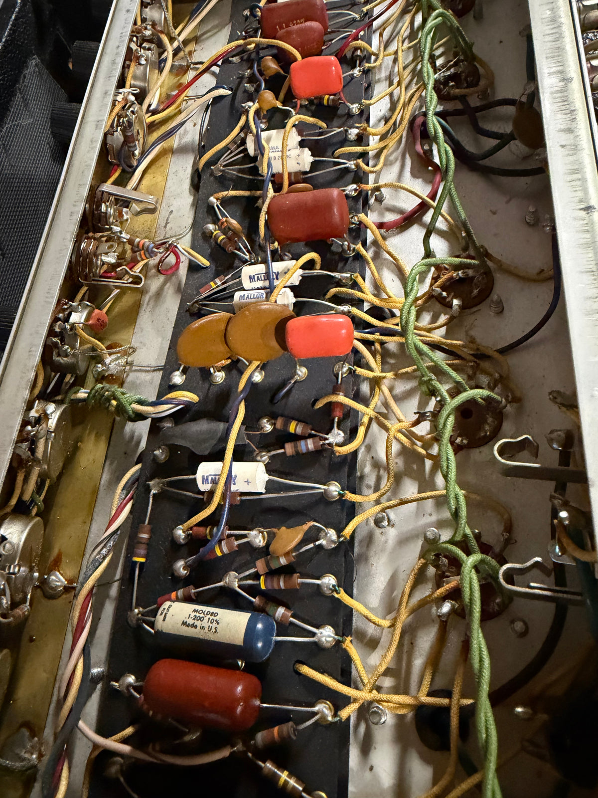 1968 Fender Deluxe Reverb ‘68 Silverface Drip Edge Vintage