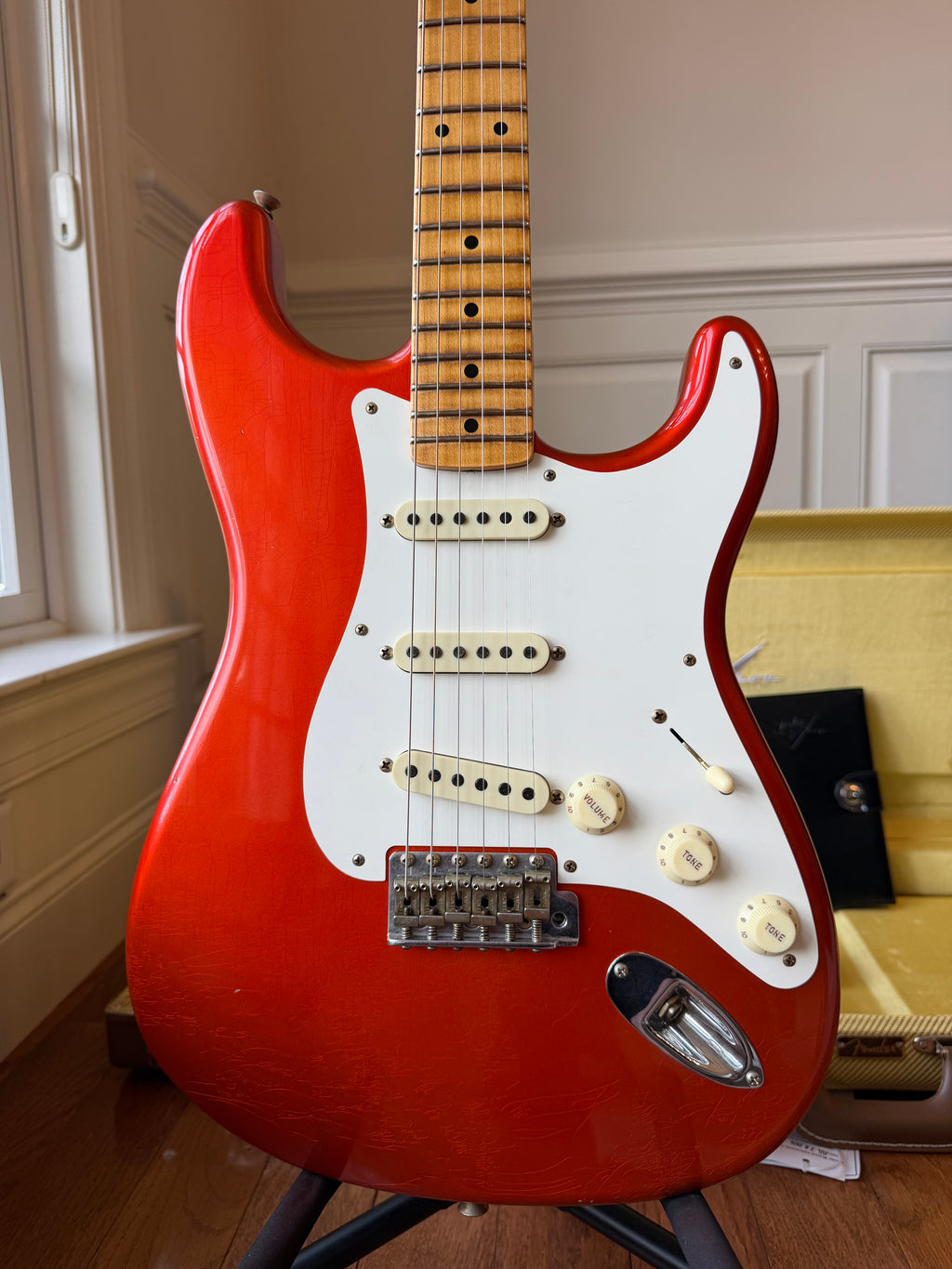 2025 Fender Custom Shop ‘57 Stratocaster Journeyman - Candy Tangerine
