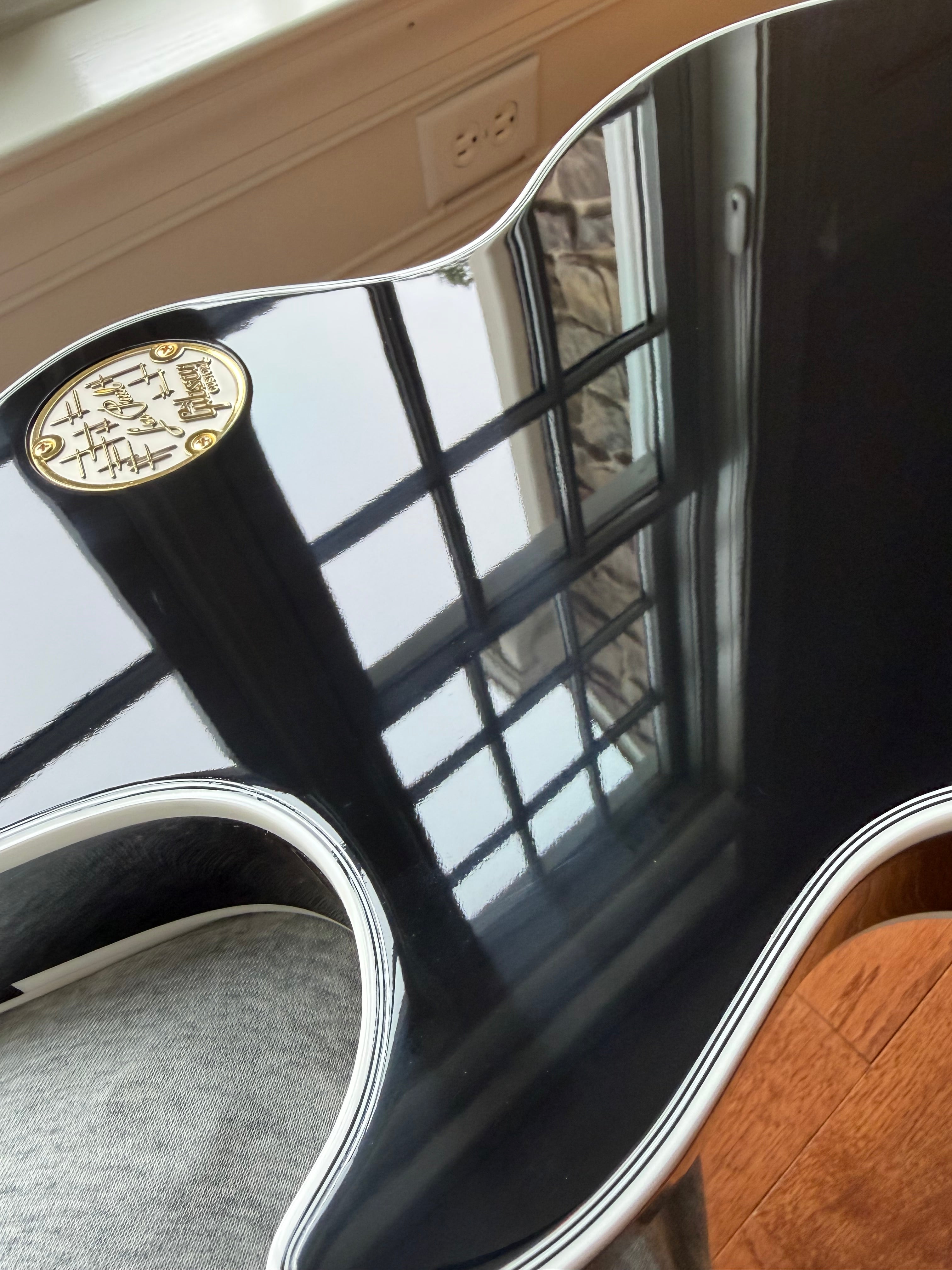 2026 Gibson Custom Shop Les Paul Custom - Ebony Black