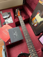 2026 Fender Custom Shop '63 Telecaster Matching Headstock Peg W25 Journeyman - Aged 3 Color Sunburst