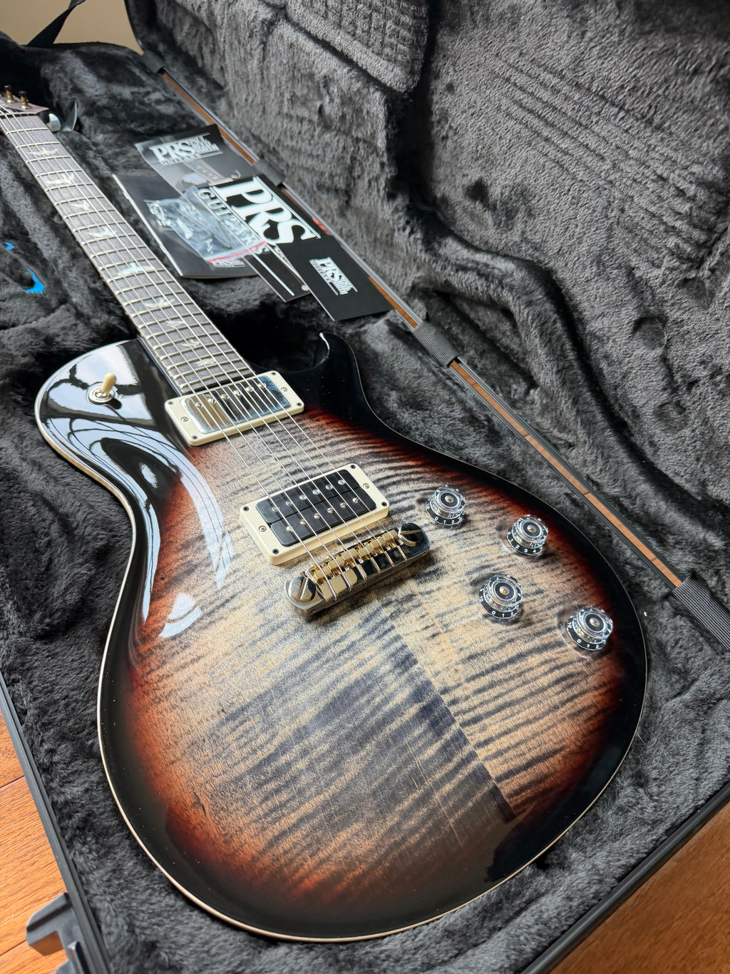 2025 PRS Tremonti Signature - Charcoal Tri-Color Burst