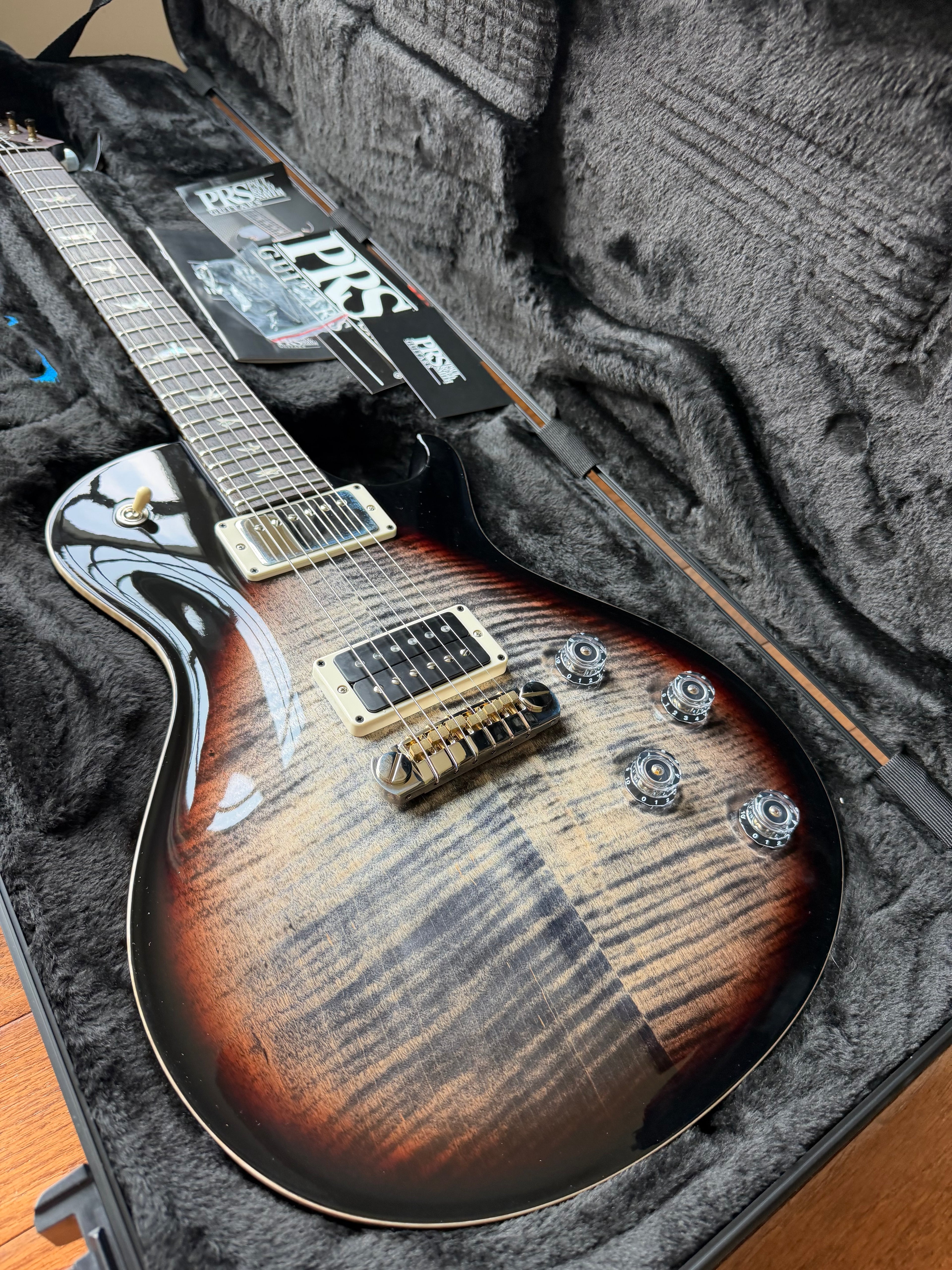 2025 PRS Tremonti Signature - Charcoal Tri-Color Burst