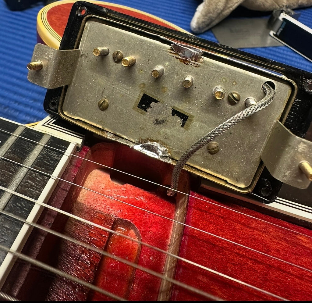 1965 Gibson ES-355 Factory Mono - Cherry Red - Image 23