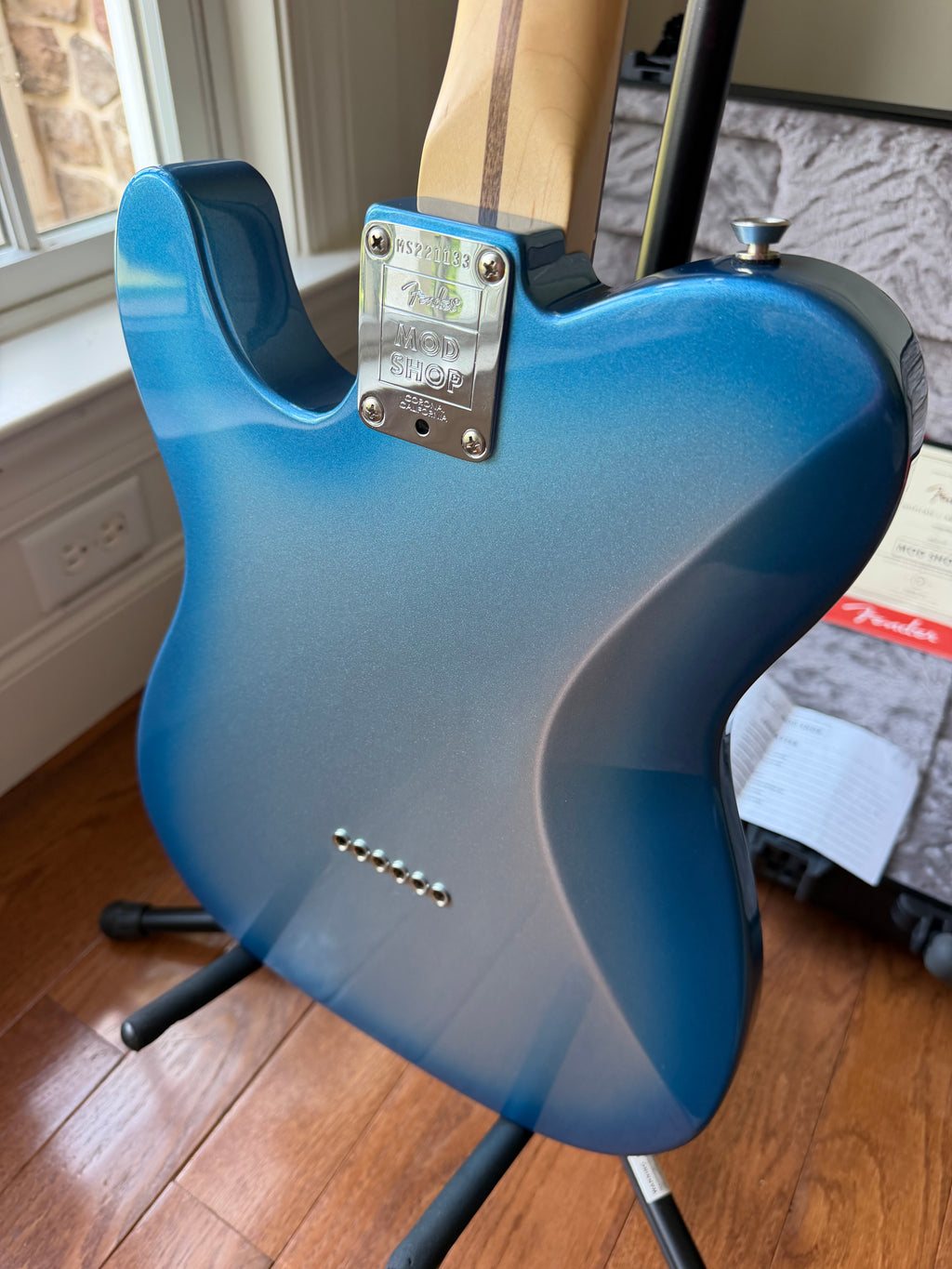 2022 Fender American Mod Shop Telecaster - Skyburst Metallic