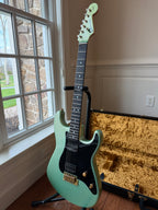 2015 Charvel Custom Shop So Cal - Seafoam Sparkle Nitro Platinum Pink Overspray