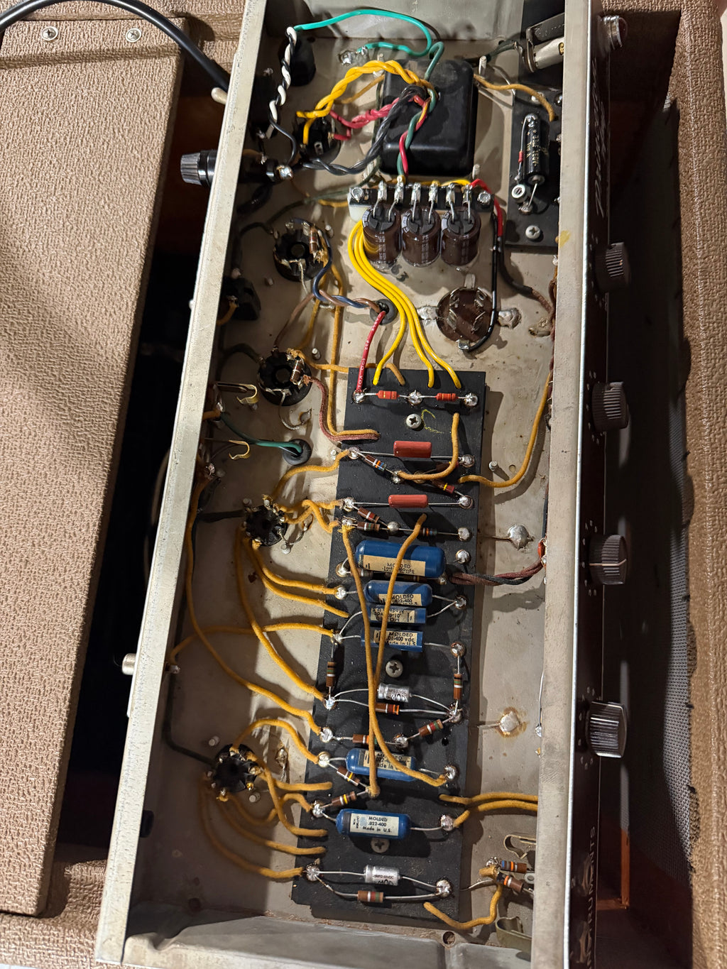 1963 Fender Princeton 6G2 Brownface Guitar Amp