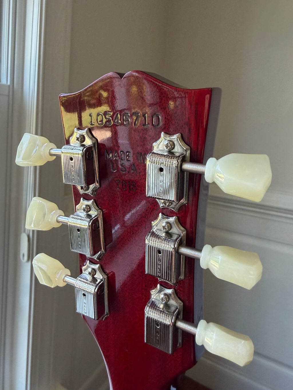 2016 Gibson ES Les Paul - Wine Red