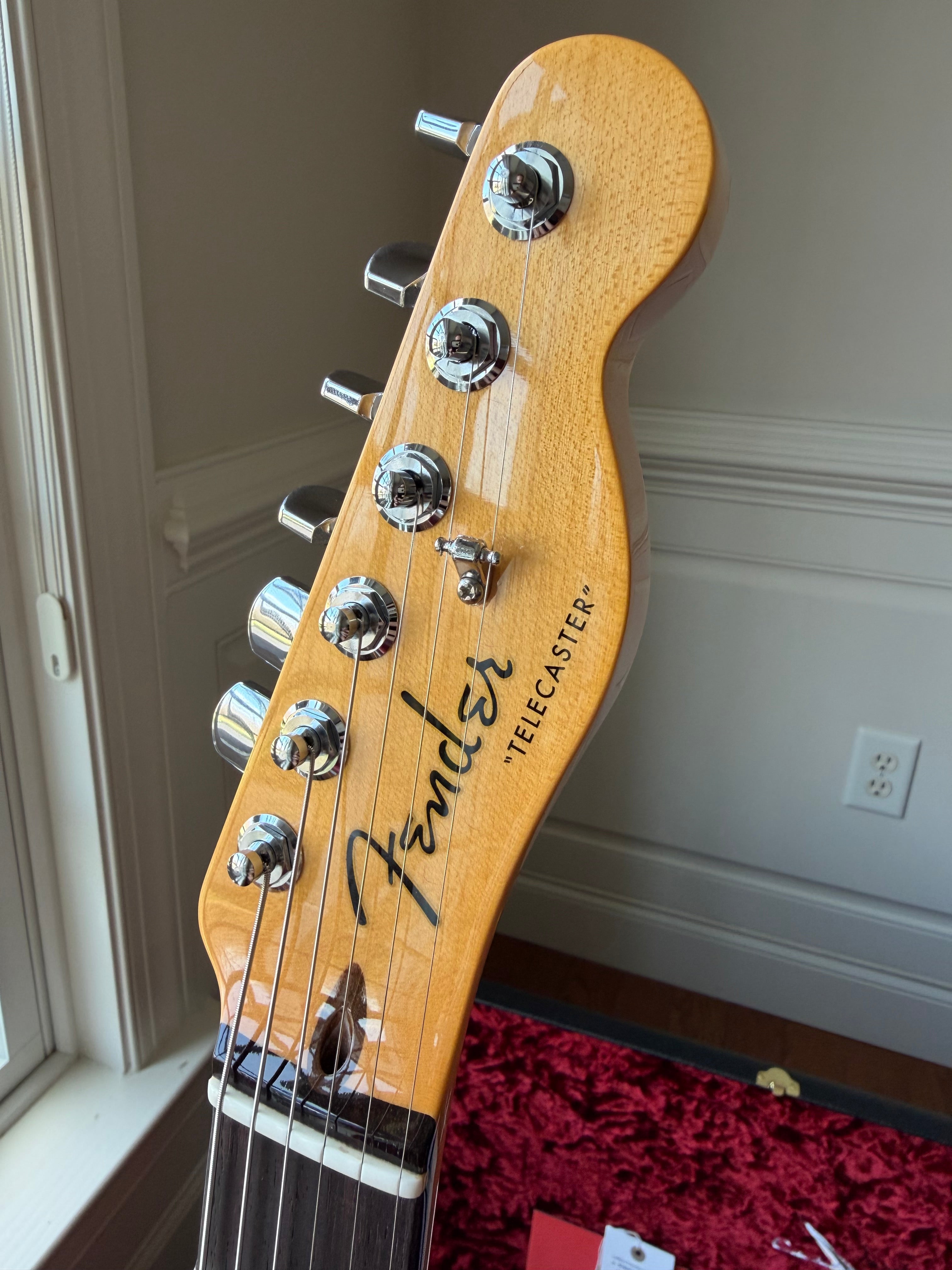 2025 Fender Custom Shop Telecaster W25 Custom Deluxe NOS Limited Edition - Fire Mist Orange - Image 8