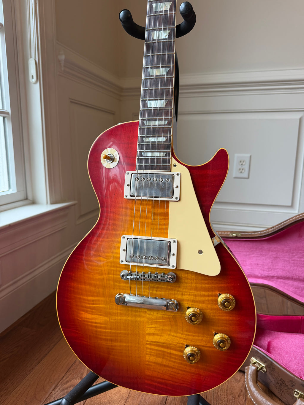 2026 Gibson Custom Shop Les Paul Standard ‘59 Reissue R9 VOS - Cherry Sunburst