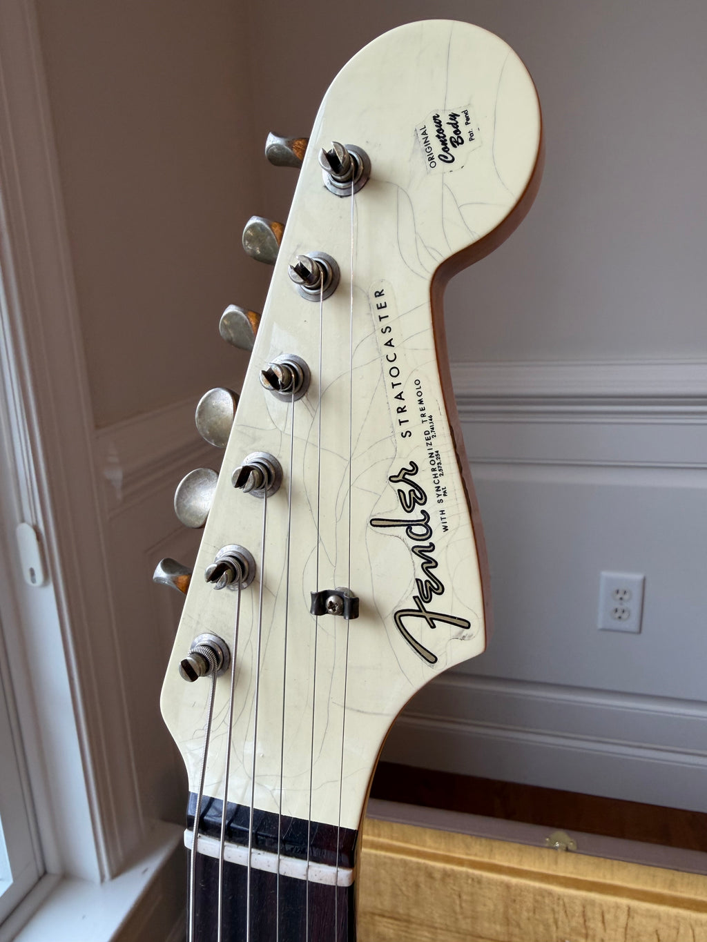 2026 Fender Custom Shop ‘62 Stratocaster HSS Relic - Vintage White