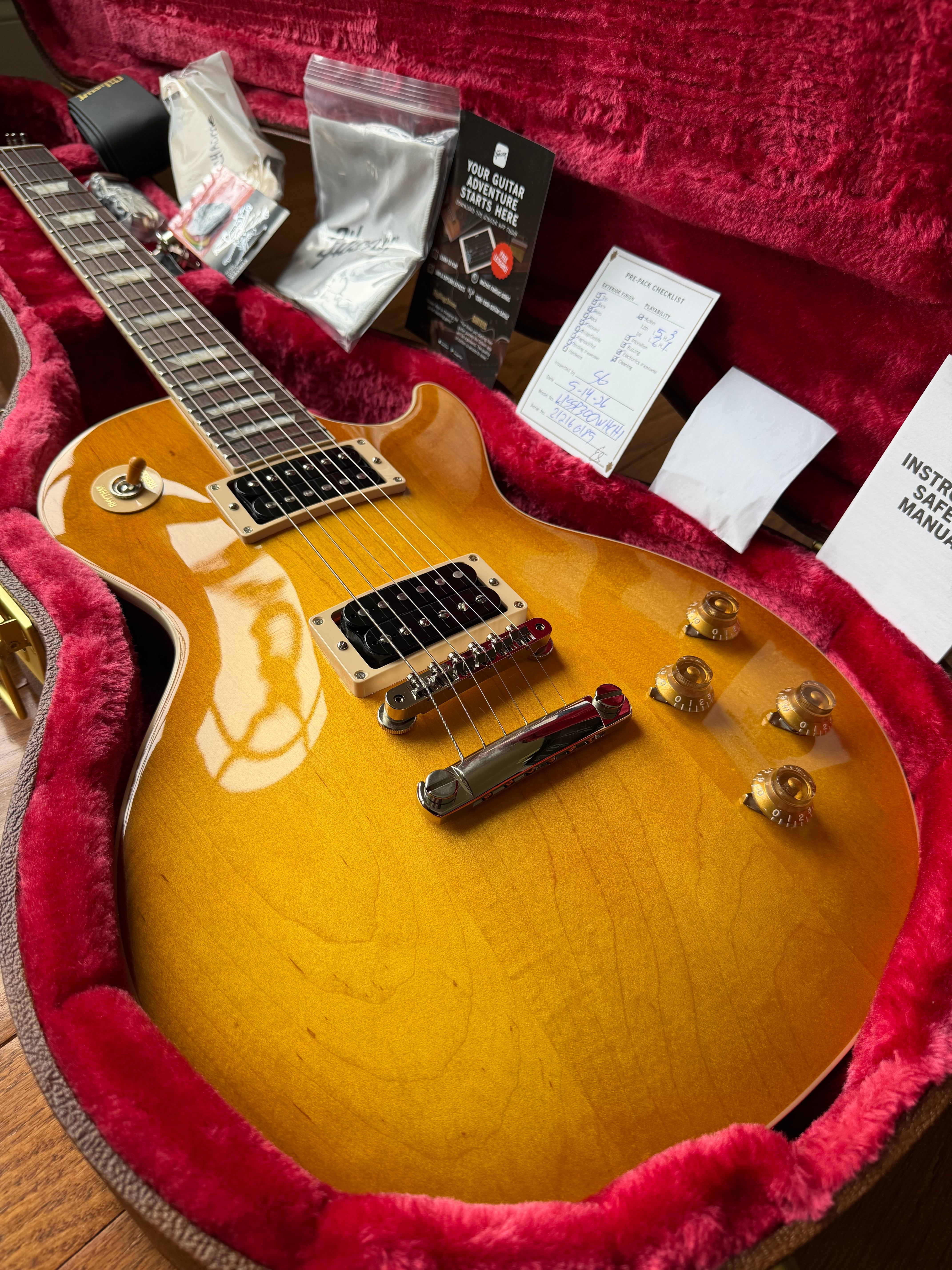 2026 Gibson Les Paul Standard Slash Signature “Jessica” - Honey Burst