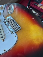 2025 Fender Custom Shop Stratocaster Pro W25 Relic - 3 Color Sunburst - Image 14