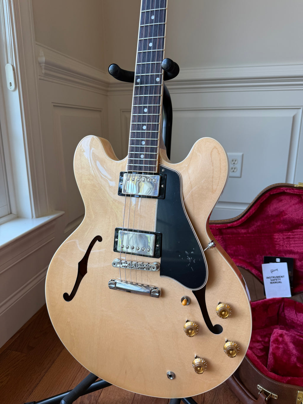2026 Gibson ES-335 50s Gloss - Vintage Natural