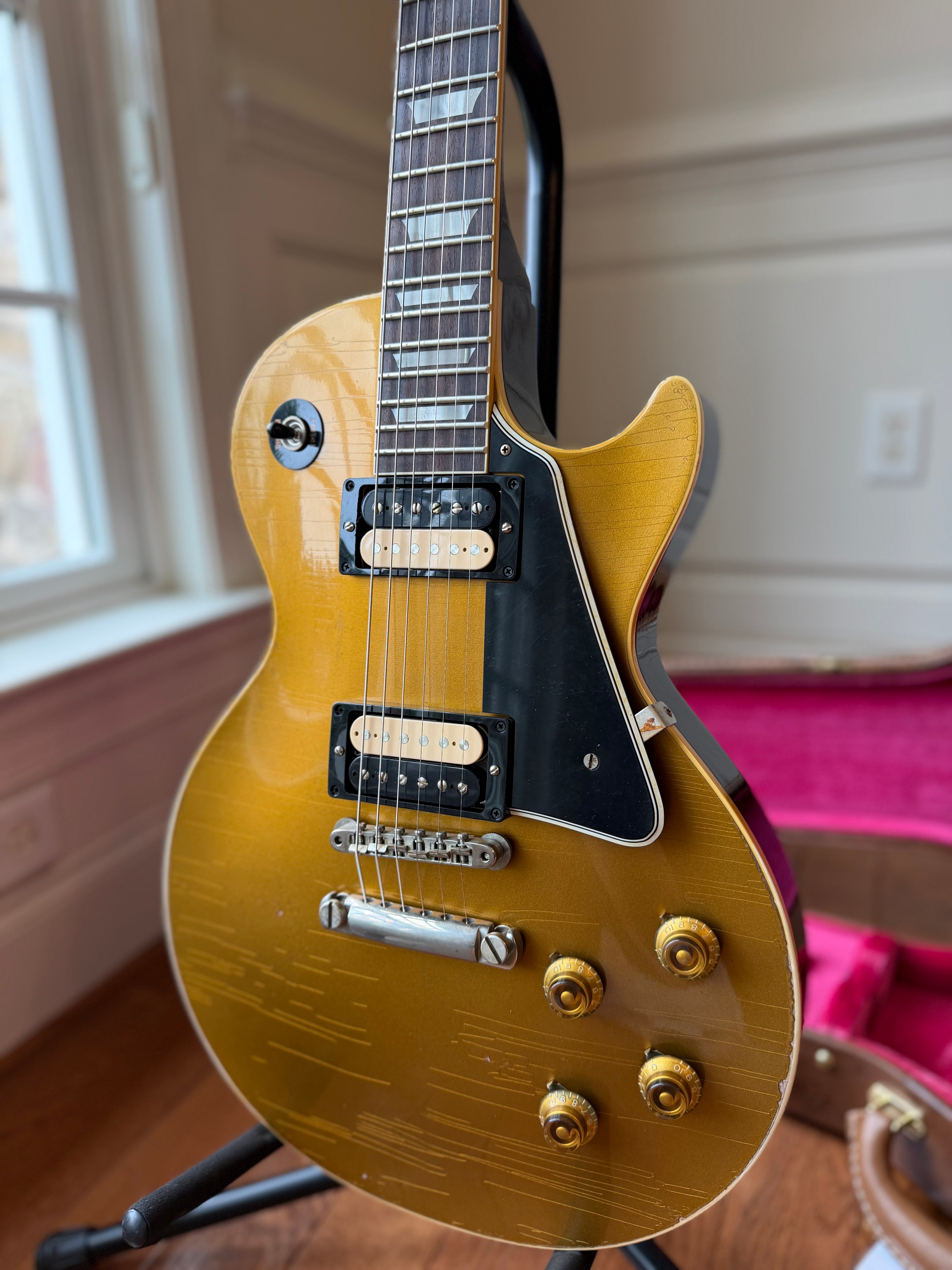 2026 Gibson Custom Shop Les Paul Standard ‘57 Reissue R7 Murphy Light Aged Limited Edition - Double Gold Dark Back