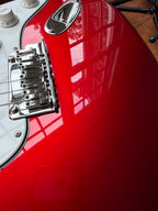 2025 Fender Custom Shop Stratocaster Custom Deluxe W25 Limited NOS - Candy Apple Red