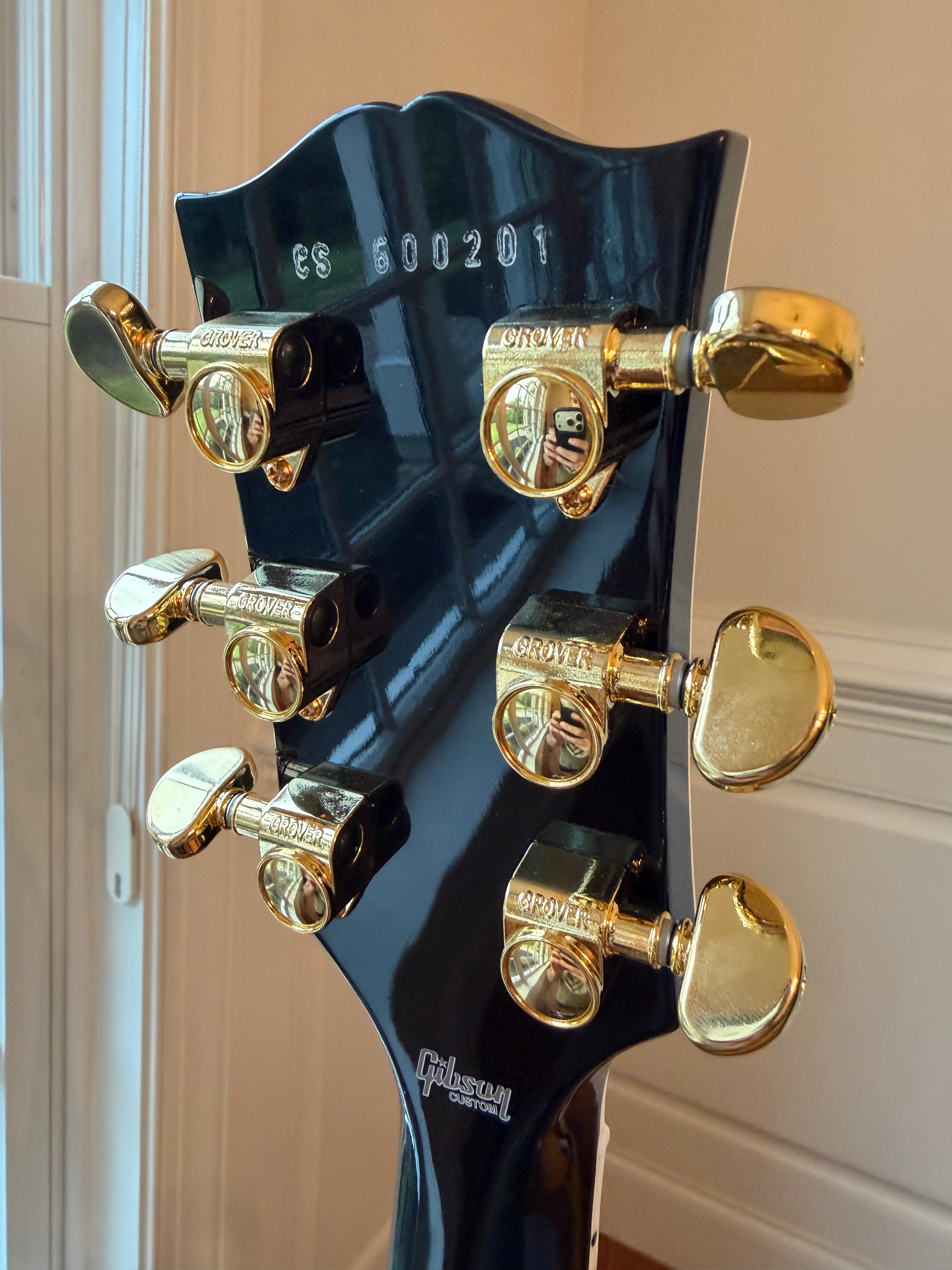 2026 Gibson Custom Shop Les Paul Custom - Ebony Black