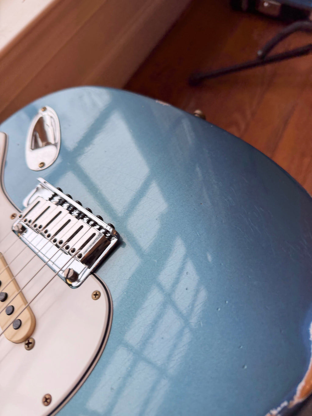 2026 Fender Custom Shop Stratocaster Pro W25 Relic - Aged Lake Placid Blue - Image 14