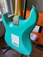 2025 Fender American Ultra Luxe Stratocaster Vintage 60s HSS - Sea Foam Green