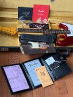 2025 Fender Custom Shop Stratocaster Custom Deluxe W25 Limited NOS - Candy Apple Red