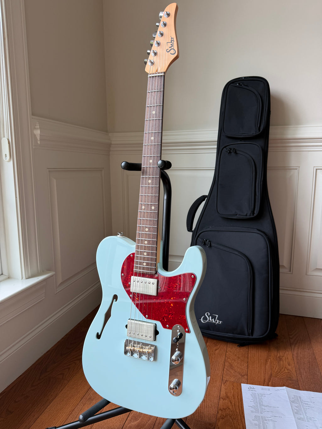 2025 Suhr Alt-T - Sonic Blue