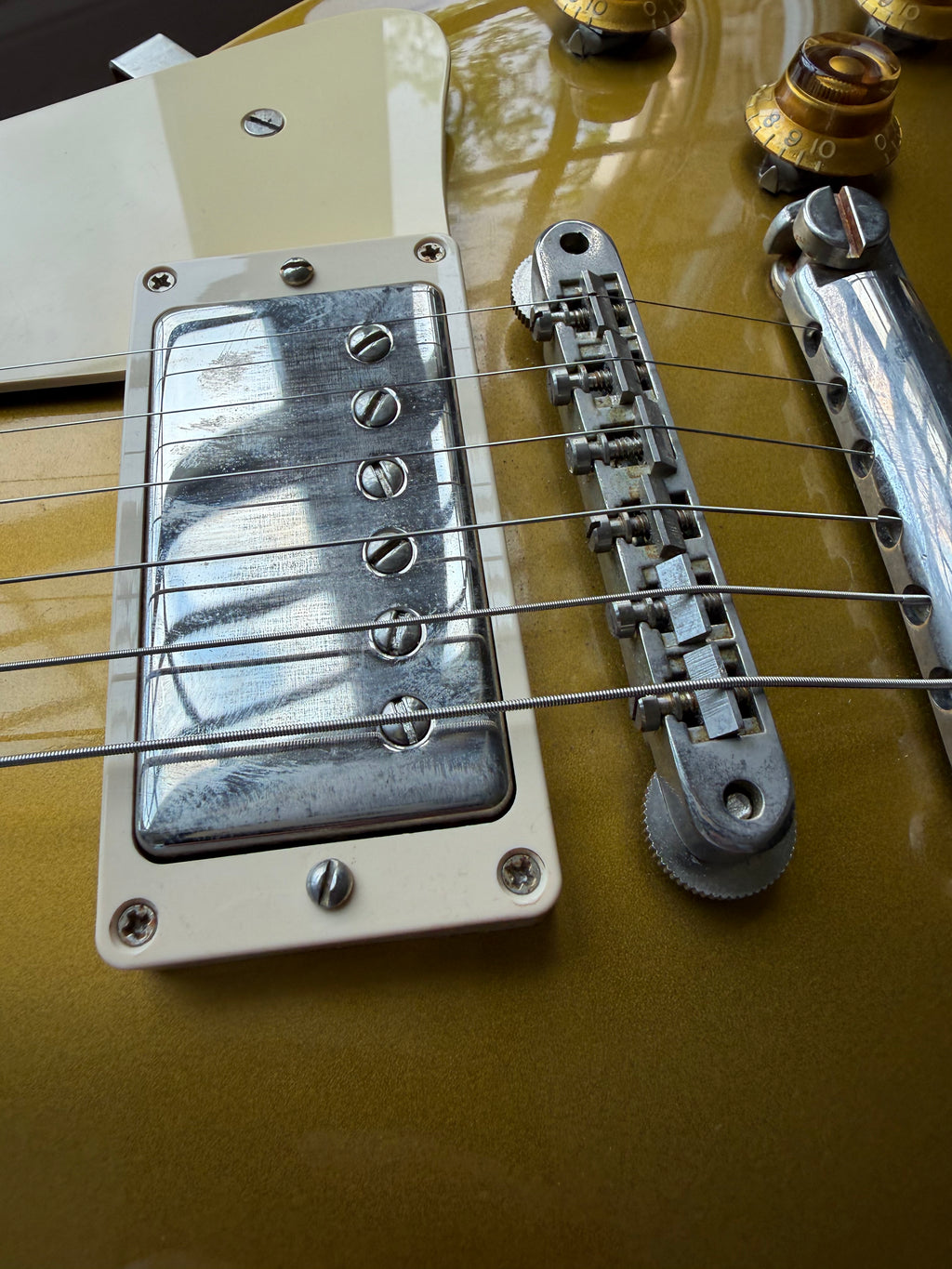 2021 Gibson Custom Shop Les Paul ‘57 Reissue R7 w/ ‘59 Carmelita Neck CME VOS - Gold Top