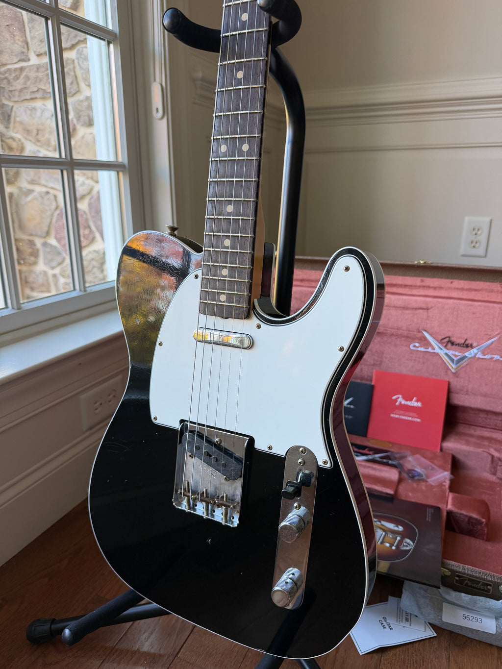 2026 Fender Custom Shop ‘60 Telecaster Custom Limited Edition LR25 Journeyman - Black
