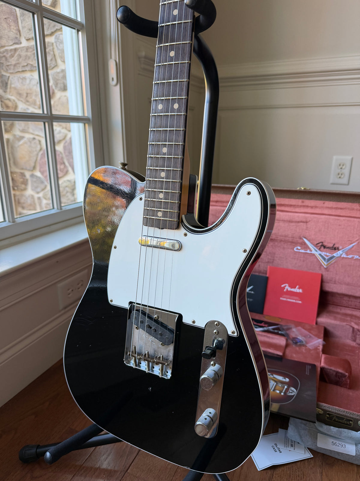 2026 Fender Custom Shop ‘60 Telecaster Custom Limited Edition LR25 Journeyman - Black
