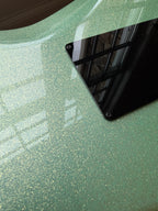 2015 Charvel Custom Shop So Cal - Seafoam Sparkle Nitro Platinum Pink Overspray