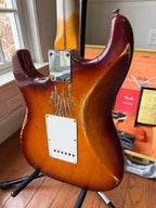 2026 Fender Custom Shop '57 Stratocaster SR25 Heavy Relic - Aged Violin Burst - Image 10
