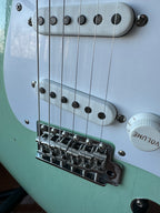 2025 Fender Custom Shop '54 Stratocaster B4 Fat LTD Relic CC - Super Faded Aged Surf Green - Image 5